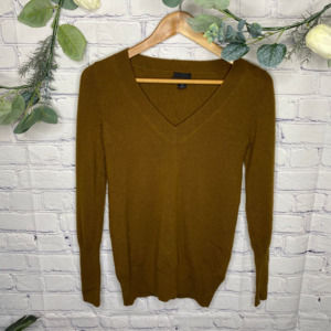 J Crew Collection Camel Italian cashmere sweater